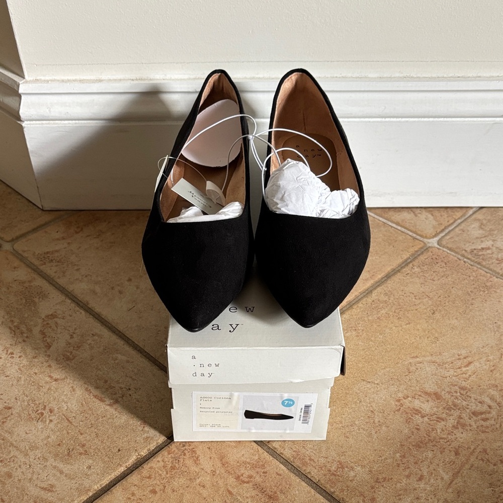 Elegant Black Women's Flats